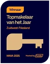 Funda Topmakelaar van het Jaar 2025, regio Zuidwest-Friesland